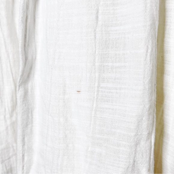 J. Crew Beaded Cotton Tunic with Tassles - Size Medium - Picture 3 of 7